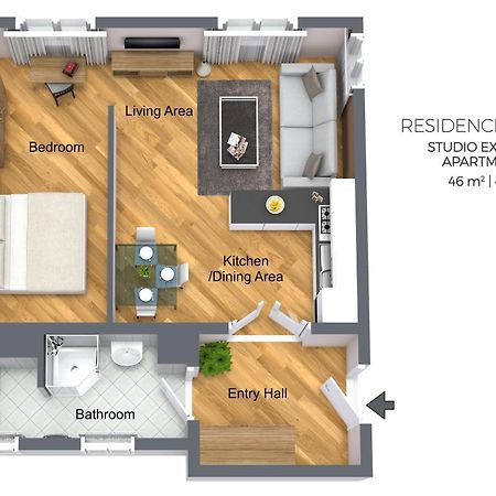 Residence Masna Praha Pokoj fotografie
